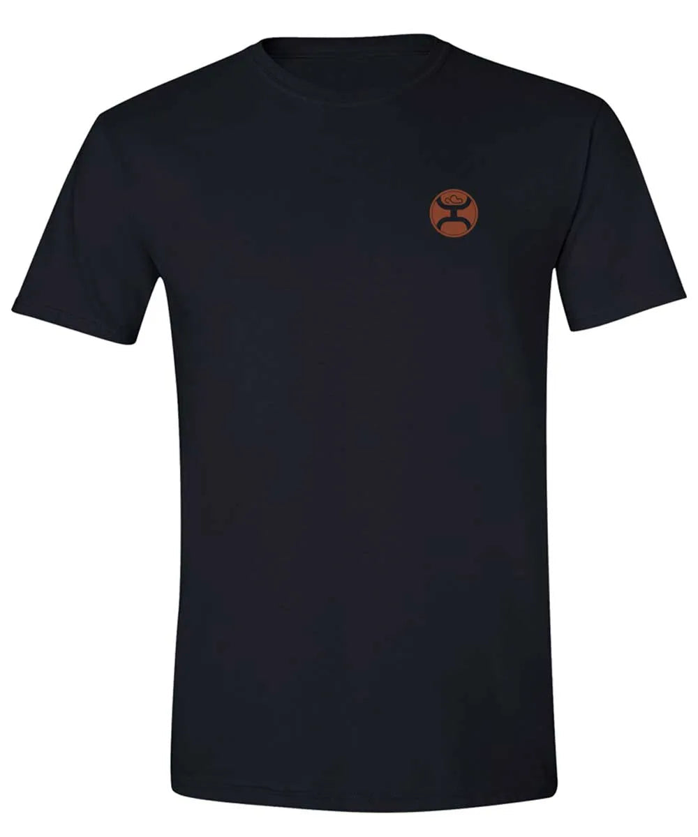 HOOey Rope Flag (Black) - Mens T-Shirt