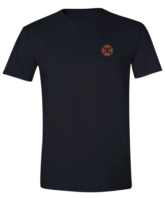 HOOey Rope Flag (Black) - Mens T-Shirt