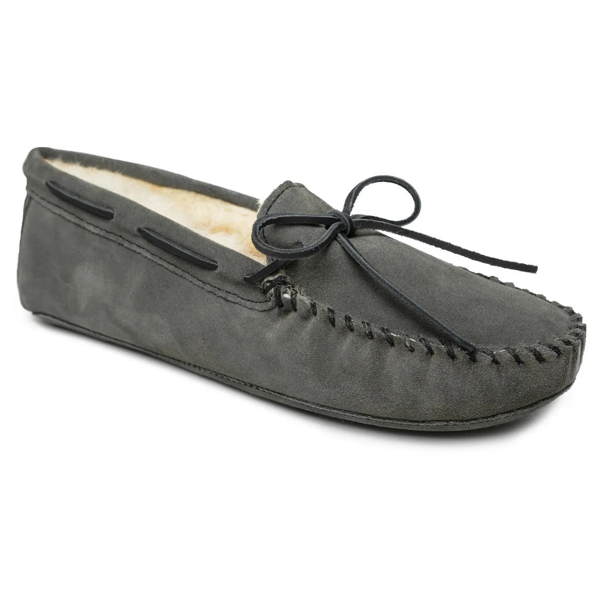 Minnetonka Sheepskin Softsole Moc - Mens Slippers