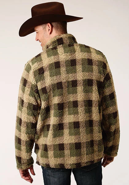 Roper 1352 Polar (Green) - Men's Fleece Pullover