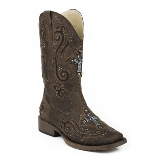 Roper Faith (Brown) - Women's Cowgirl Boot