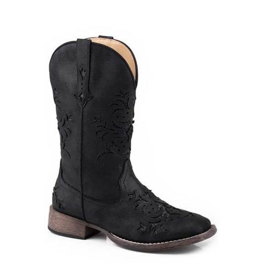 Roper Kennedy (Black) - Women's Cowgirl Boot
