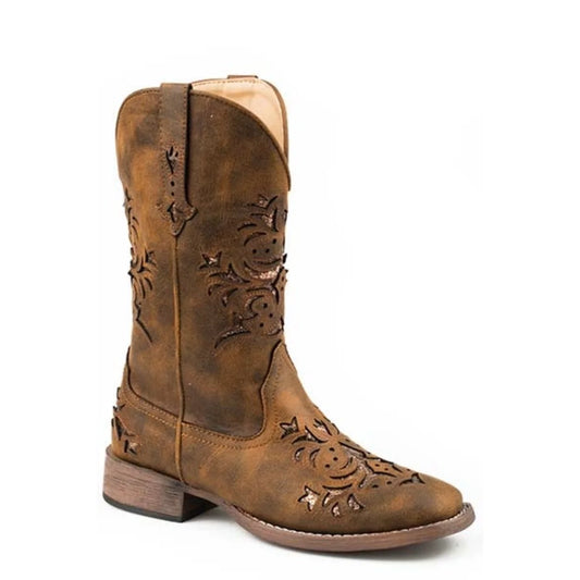 Roper Kennedy (Cognac) - Women's Cowgirl Boot