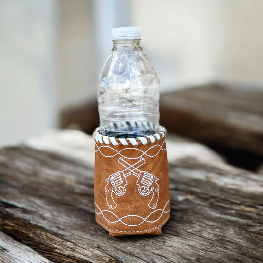Tan rockets Koozie