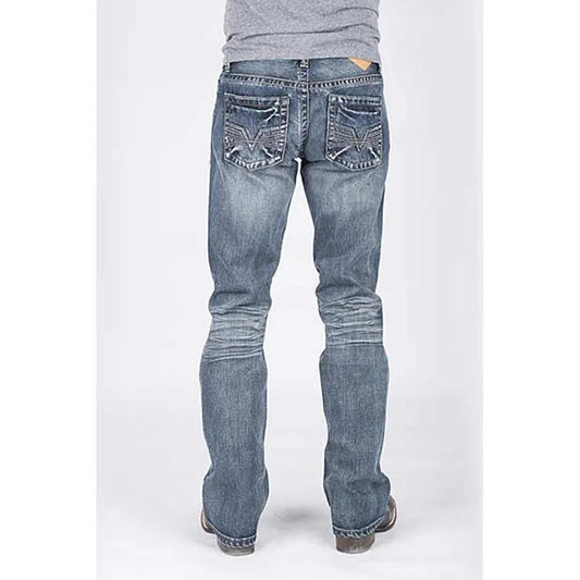 Tin Haul Guy's Jean (Medium Wash) - Men's Bootcut Jeans