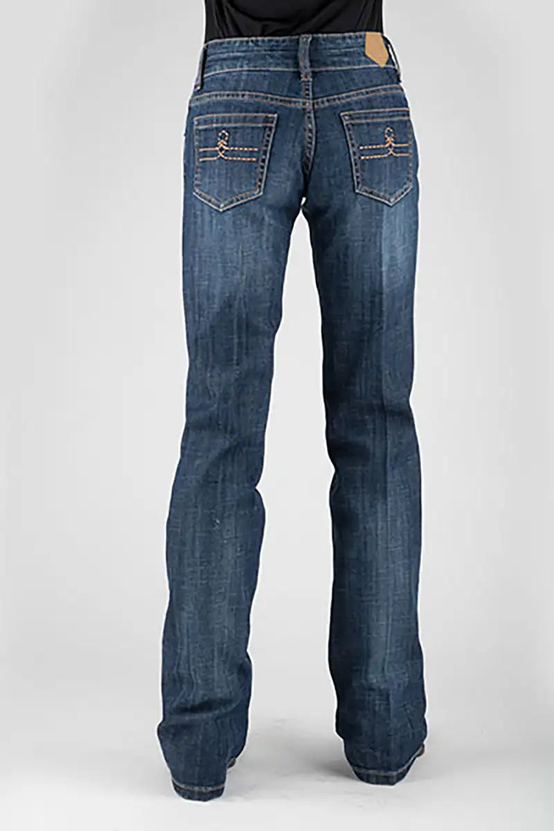 Tin Haul 280 Rosie Fit Double loop Pocket ( Denim Dark Wash ) - Women's Jeans