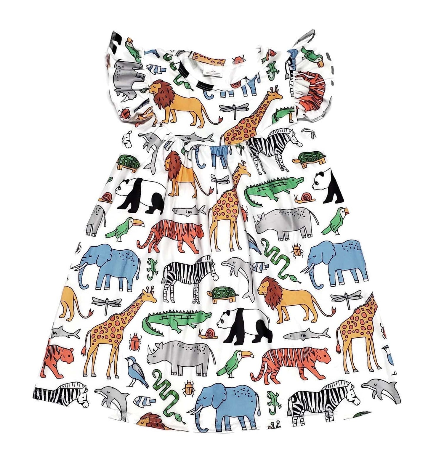 Zoo Animals Milk Silk Flutter