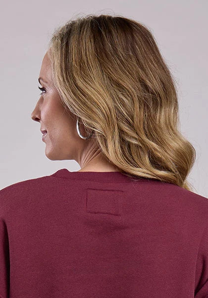 Stetson Maroon Logo (Red) - Women's Hoodie Sweatshirt
