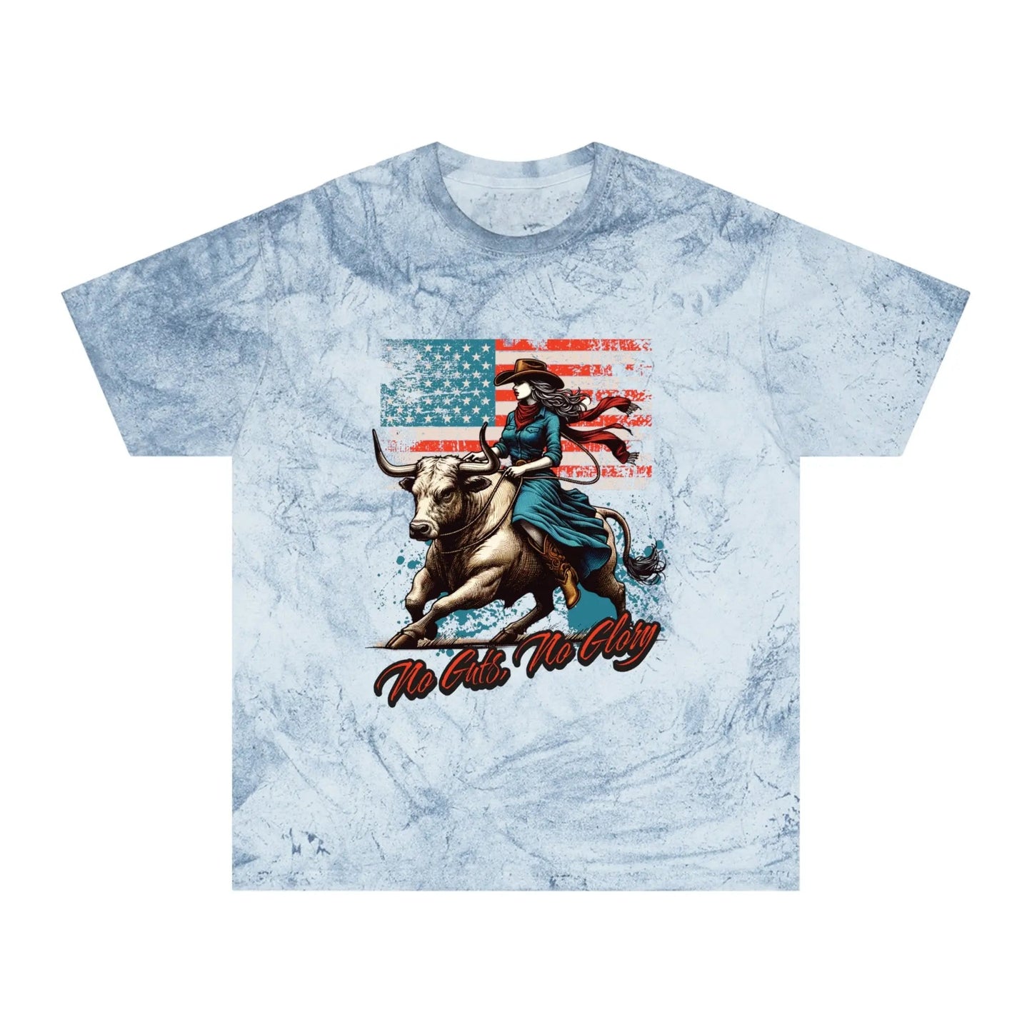 No Guts No Glory Americana Color Blast T-Shirt