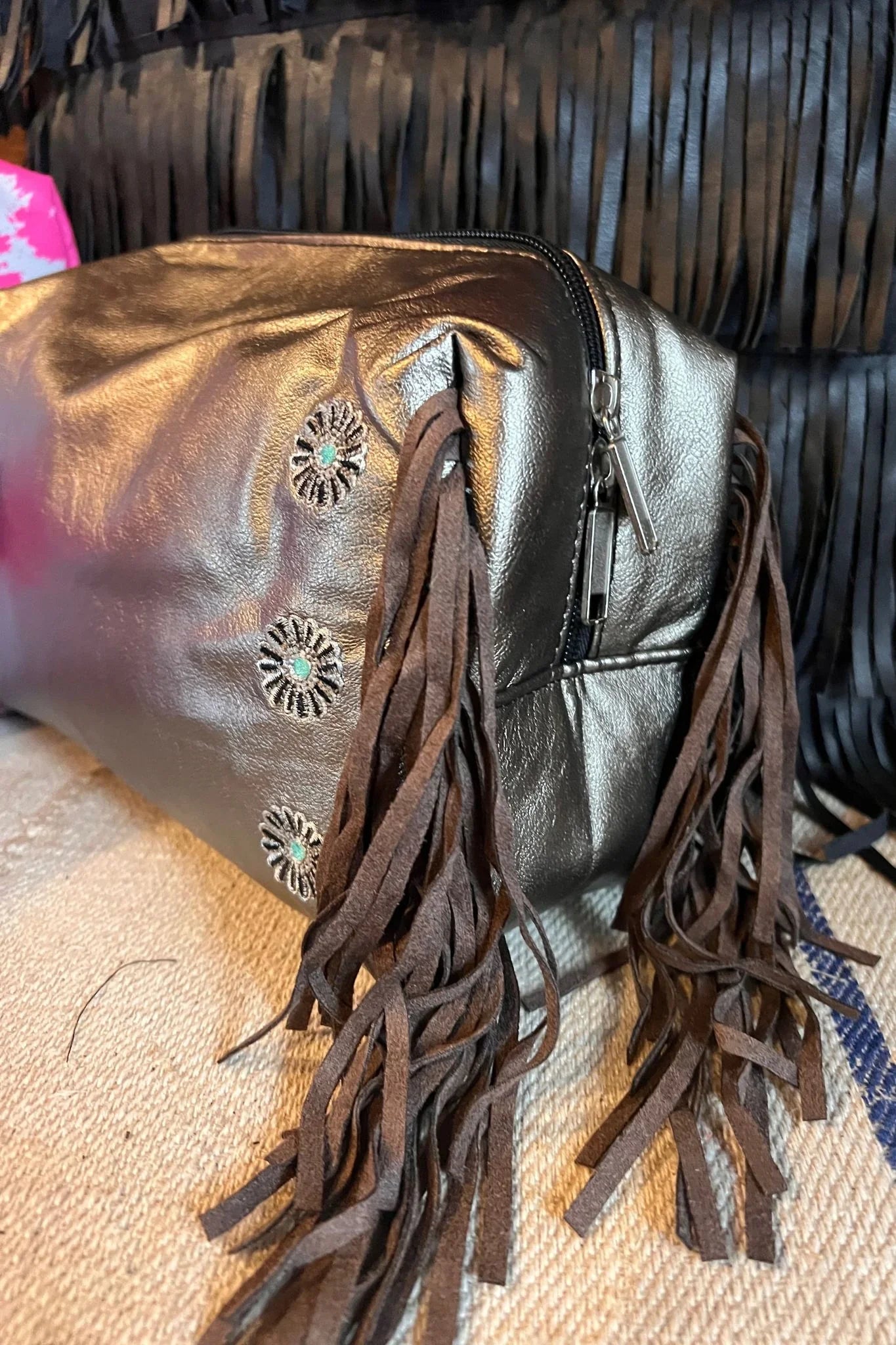 PISTOL PACKIN * SPUR COSMETIC BAG- SALE