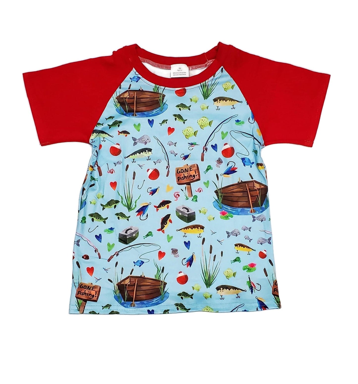 Fishing Milk Silk Raglan