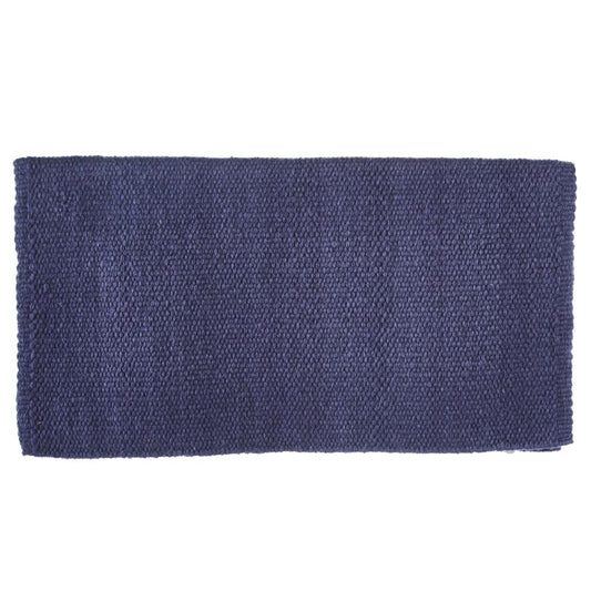 1314-98 San Juan Solid Cadet 36x34 New Zealand Wool Saddle Blanket