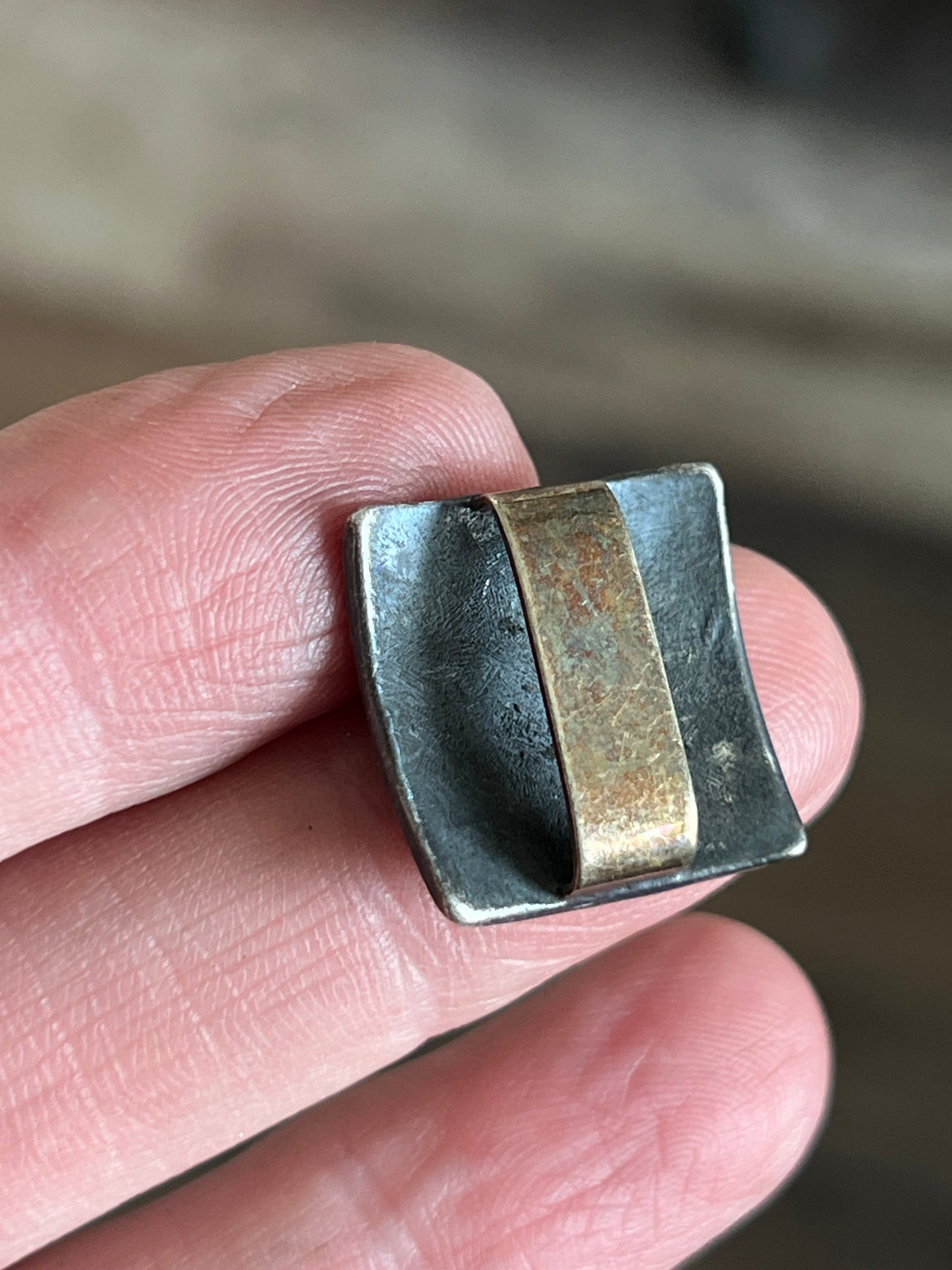 Sterling Silver Concho Slide, The Crossroads