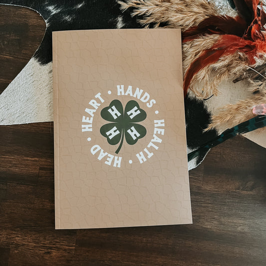 4-H Lined Pocket Journal