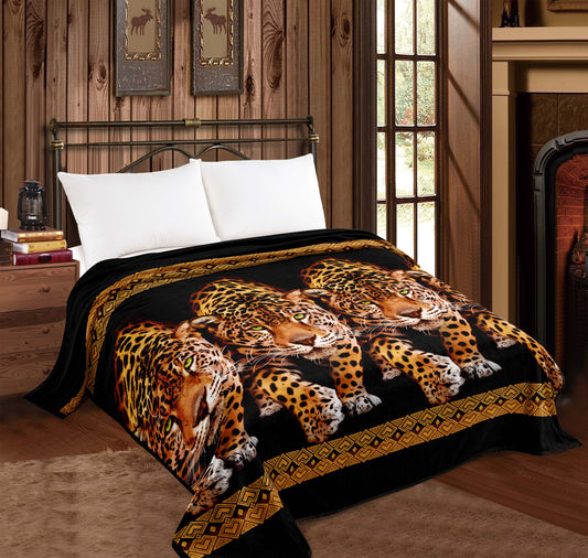 Cheetahs - MIA King Throw Blanket