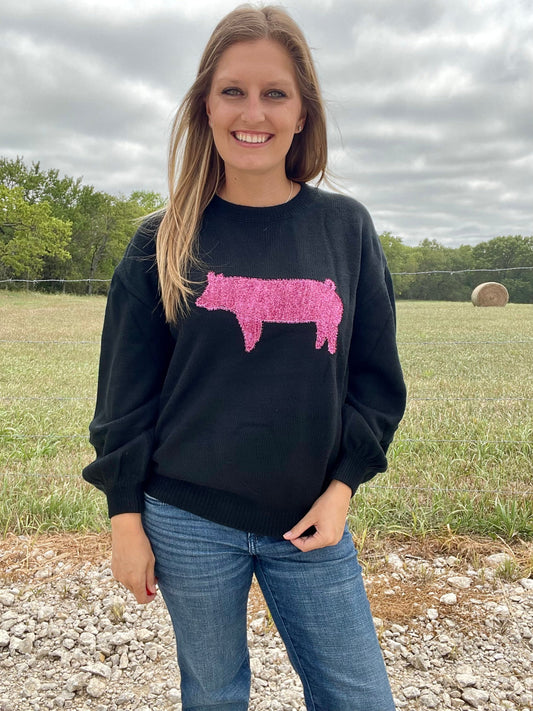 QUEEN OF STOCKSHOW SWEATER- SALE