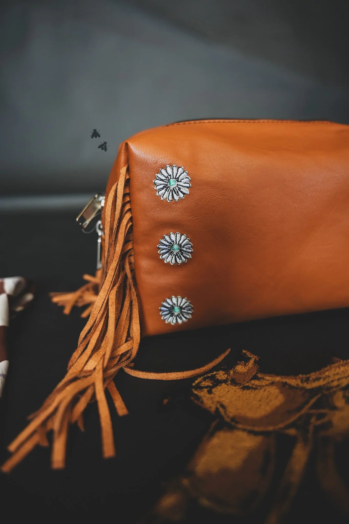 PISTOL PACKIN * SPUR COSMETIC BAG- SALE