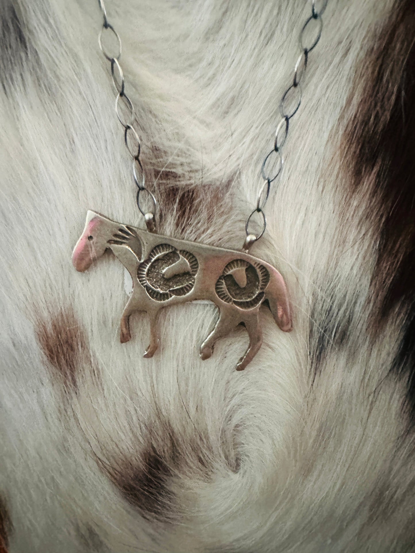 Handcrafted Sterling Silver Horse Necklace
