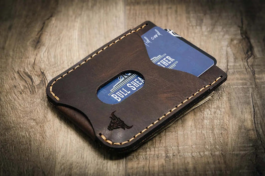 The Keller Money Clip - Walnut Brown
