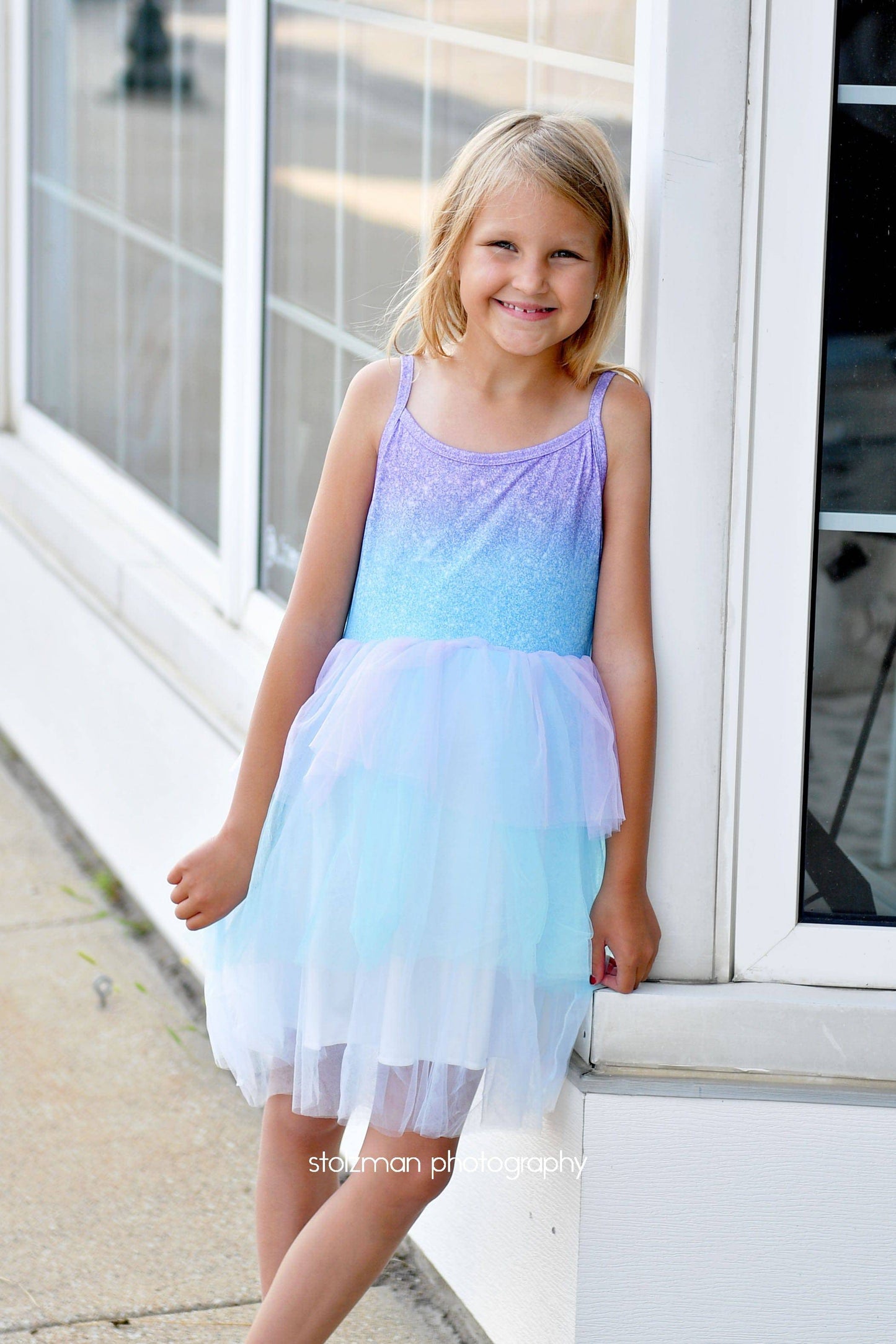 Pastel Anniversary Layered Tutu Dress
