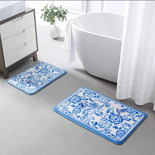 Floral 2pc Bath Mat