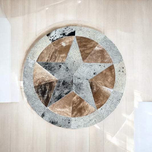 Star cowhide Rug