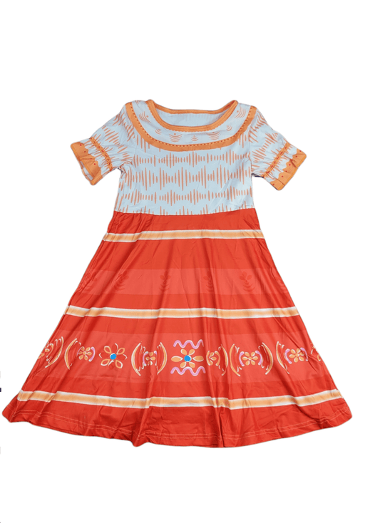 Hearing Sister Milk Silk Dress