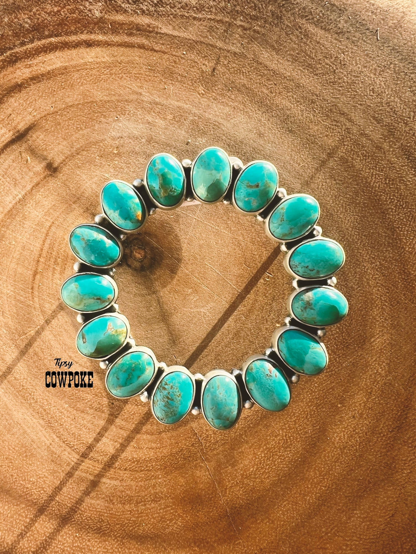 Kingman Turquoise Belt Buckle