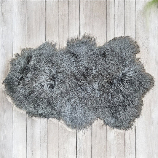 3x2’ gray Angora hide