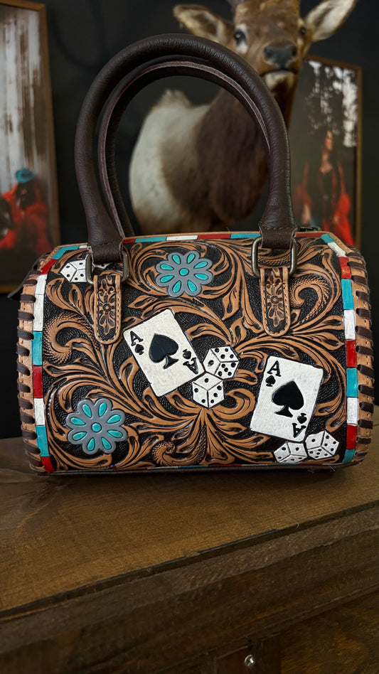 Genuine Leather Poker Speedy Large