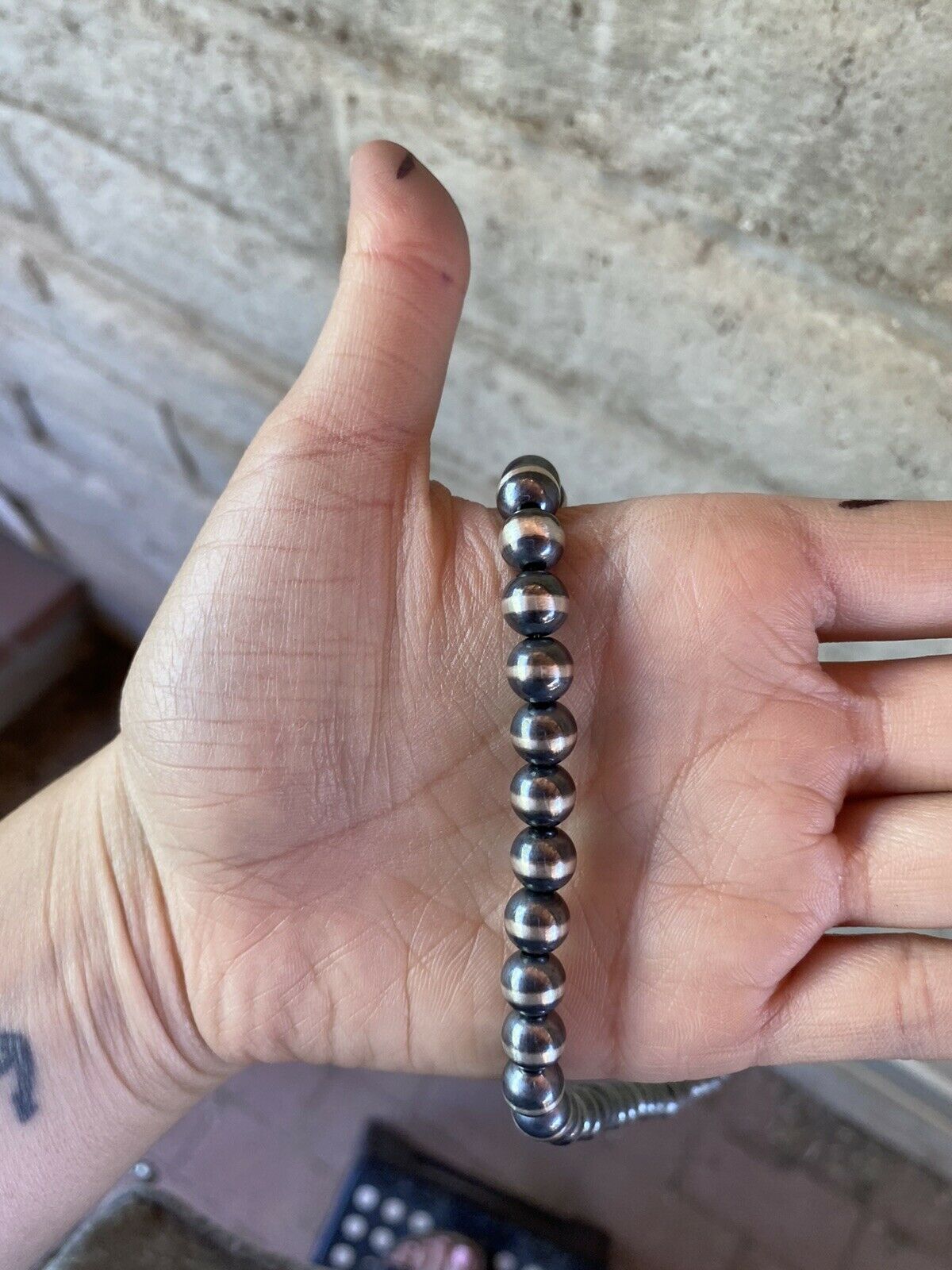 Handcrafted Pearl Style Sterling Silver Pearls 10mm