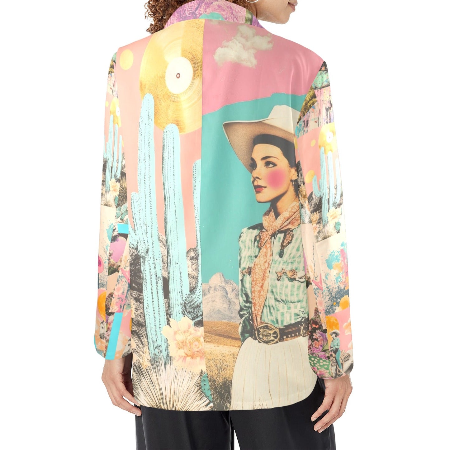 Baha Ranch Retro Pop Western Pop Cowgirl Blazer