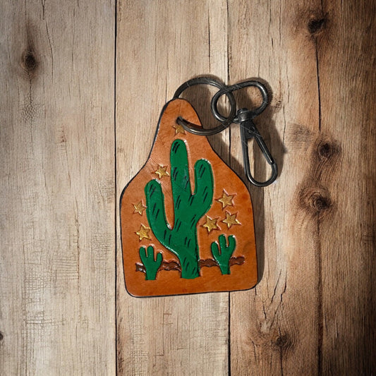 Cactus Keychain