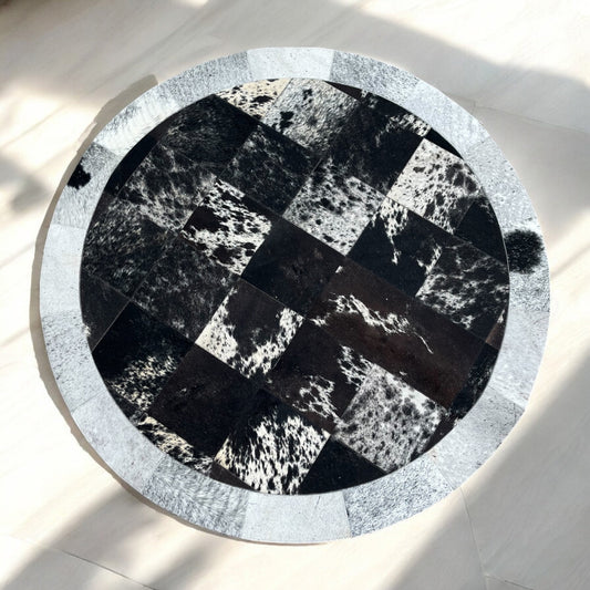 Patchwork cowhide Rug