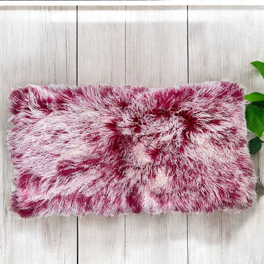 4x2’ Cherry Icelandic Angora hide