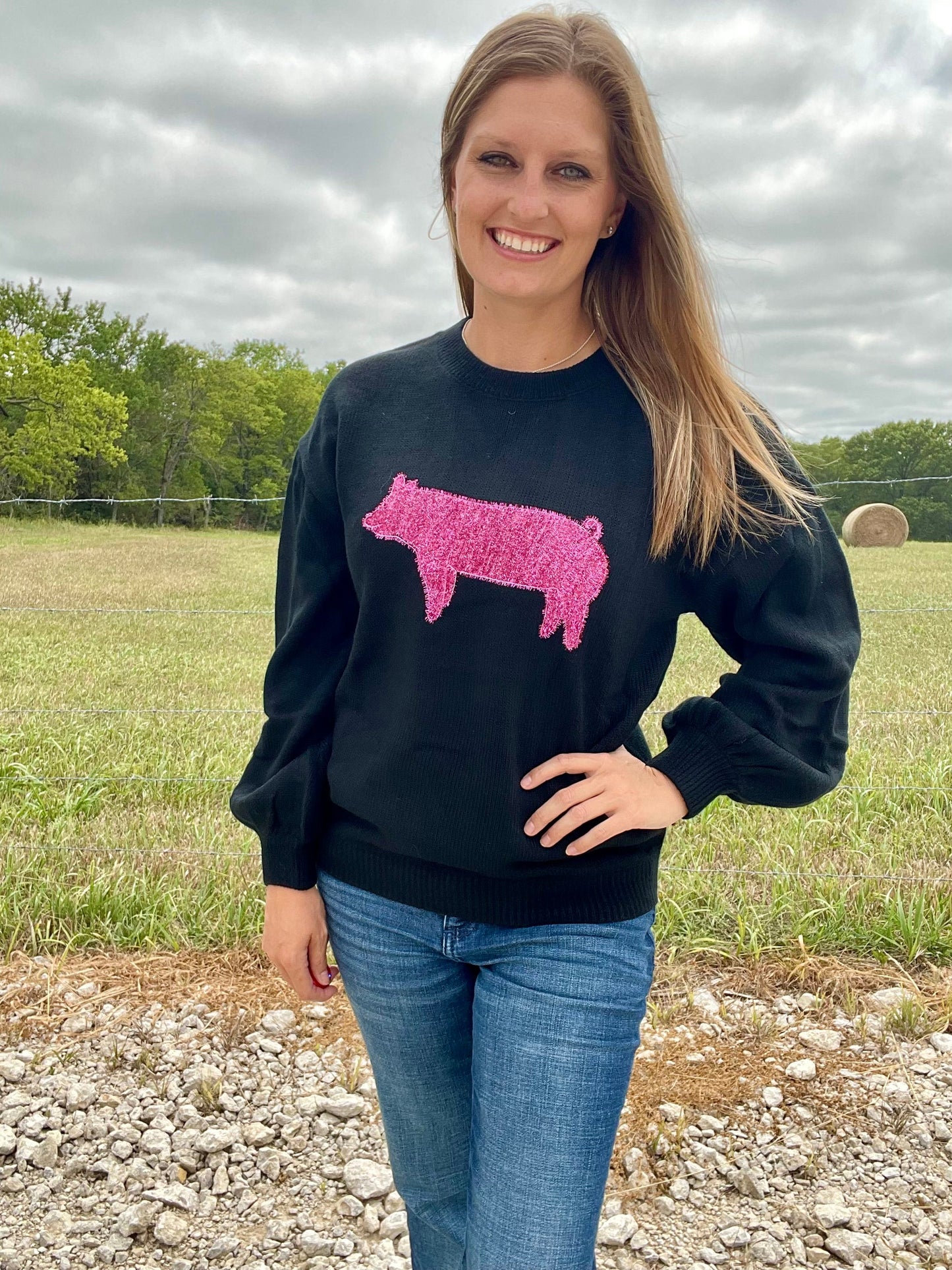 QUEEN OF STOCKSHOW SWEATER- SALE