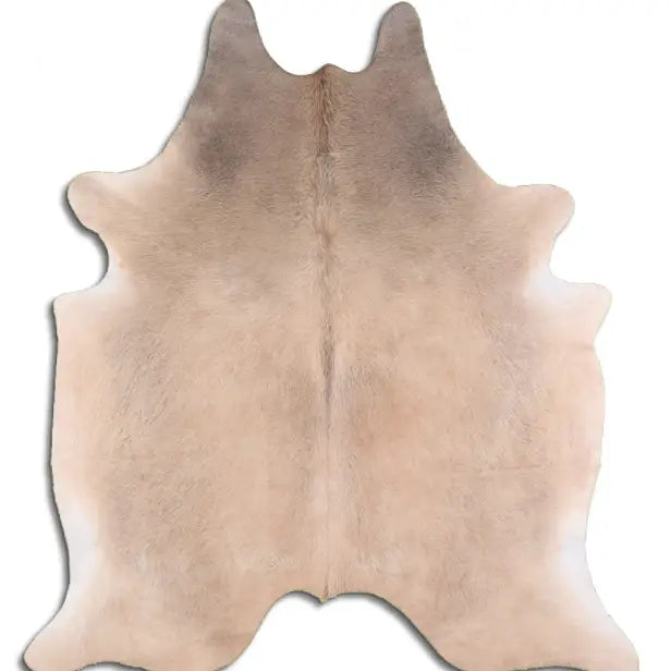 Champagne Brazilian Cowhide Rug
