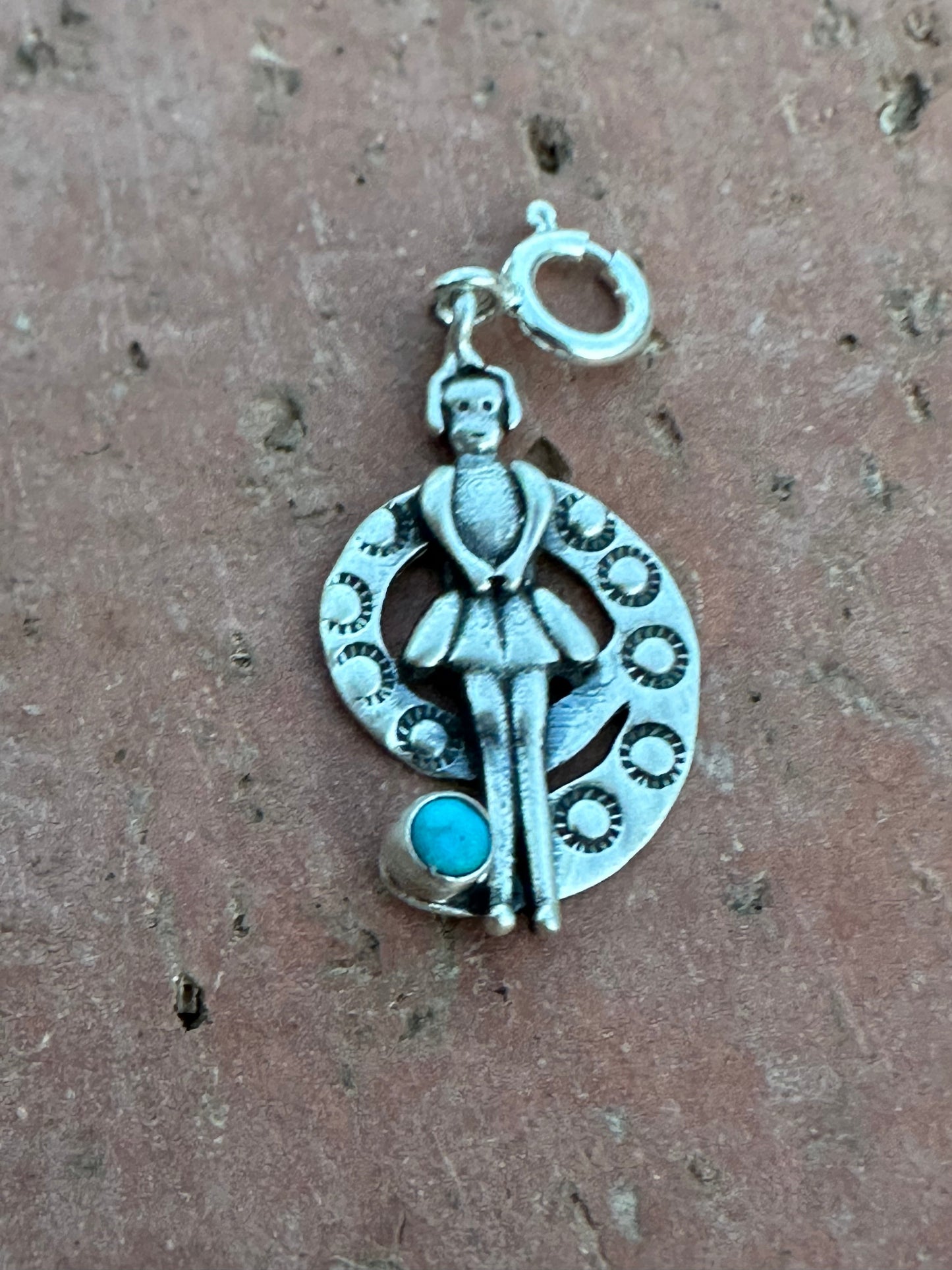 Handmade Sterling Silver and Turquoise 12 DAYS OF CHRISTMAS Charms