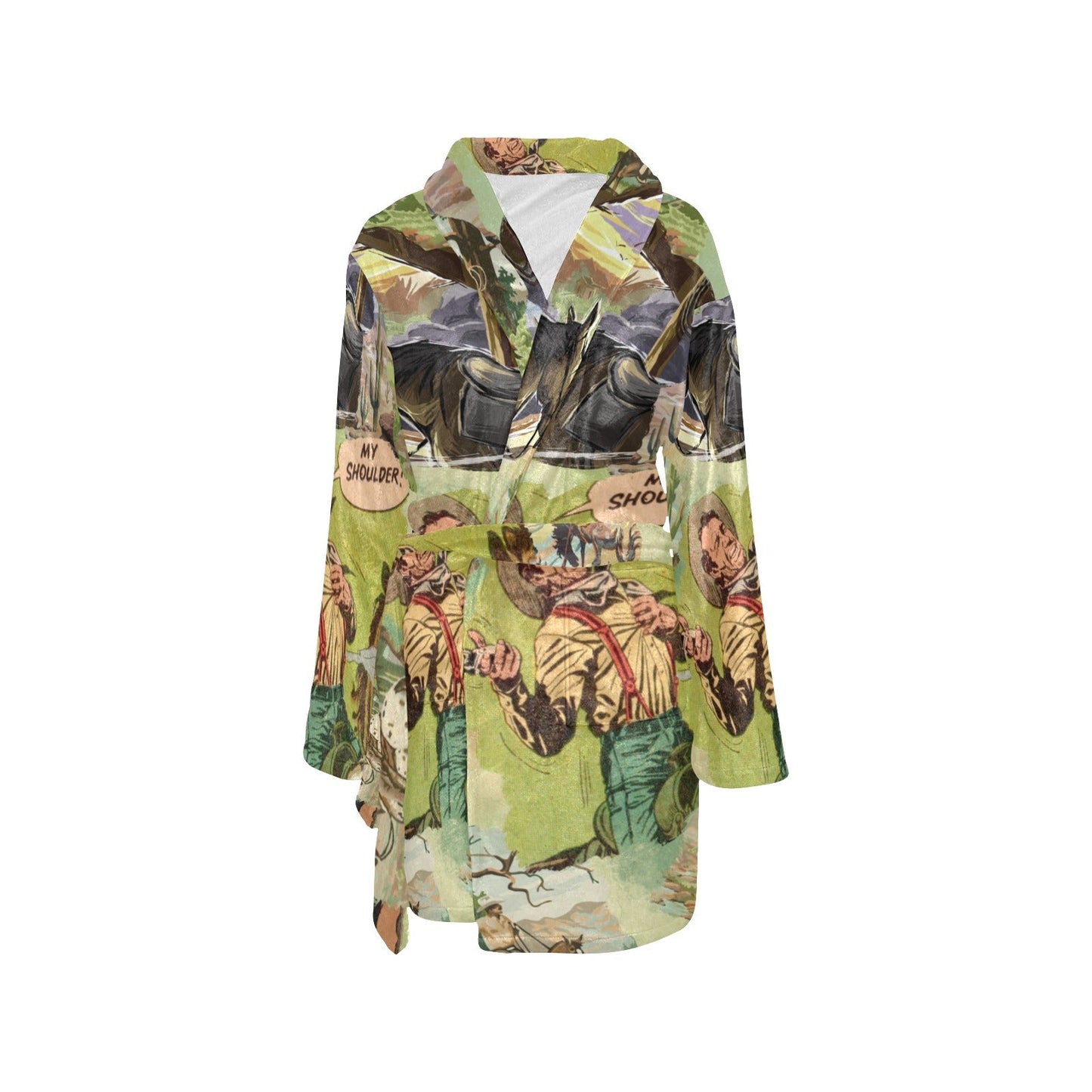 Old West Women's Western Bath Robe