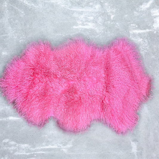 3x2’ Hot pink Angora Hide