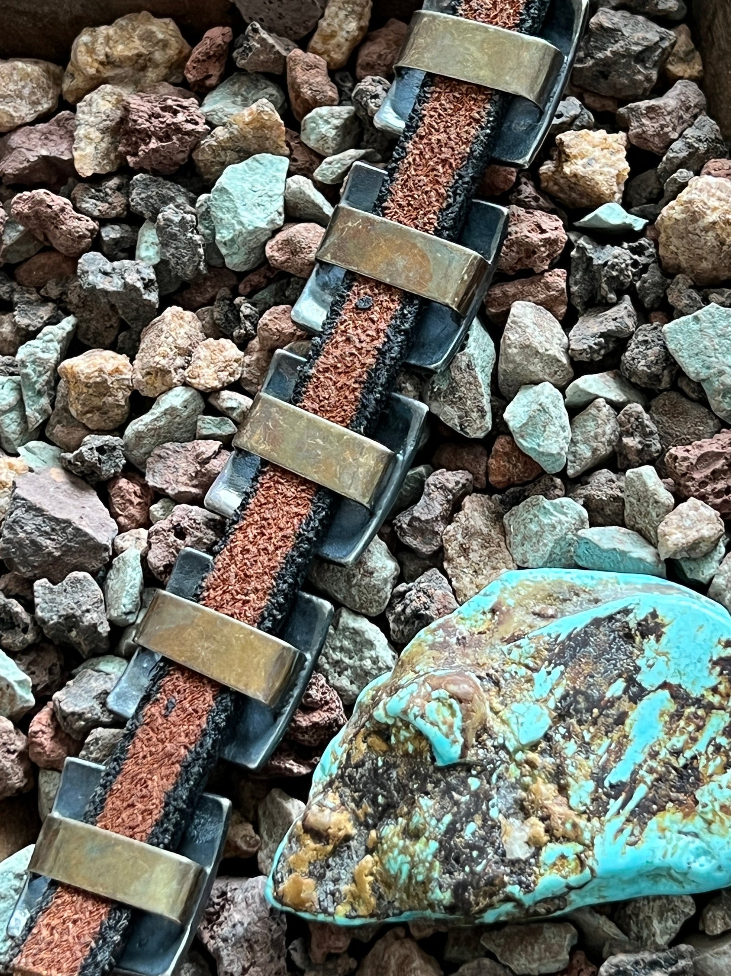 Sterling Silver Concho Slide, The Windmill