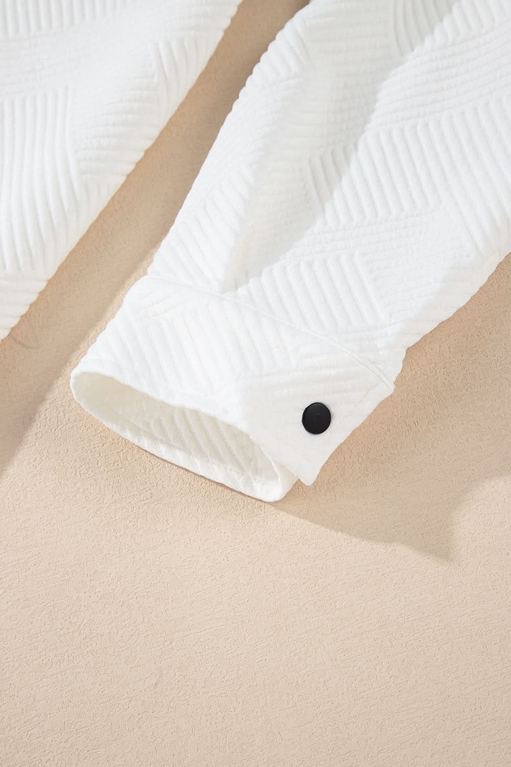 Love Salve: Plus Size Textured Jacket