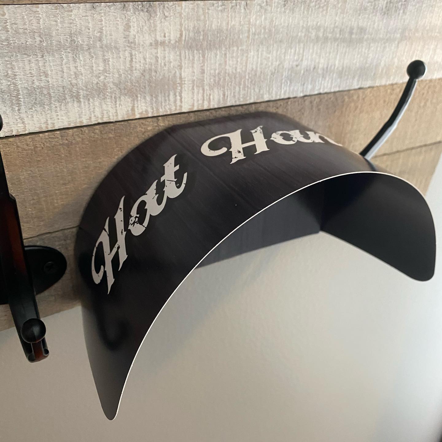 Hat-Hanger (5 Pack) - Black Barnwood