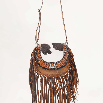 Loyal West Desert Dahilia Tassle Bag - In Calfskin