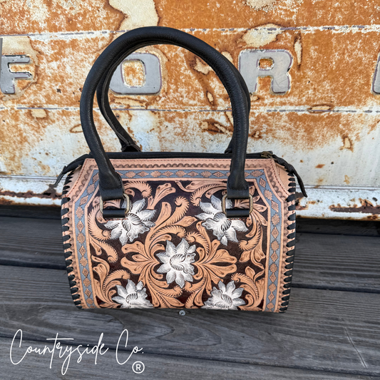 Stella Tooled Leather Bag