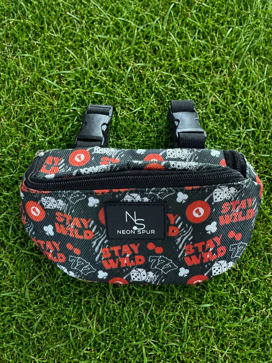 Stay Wild Saddle Pouch Bag