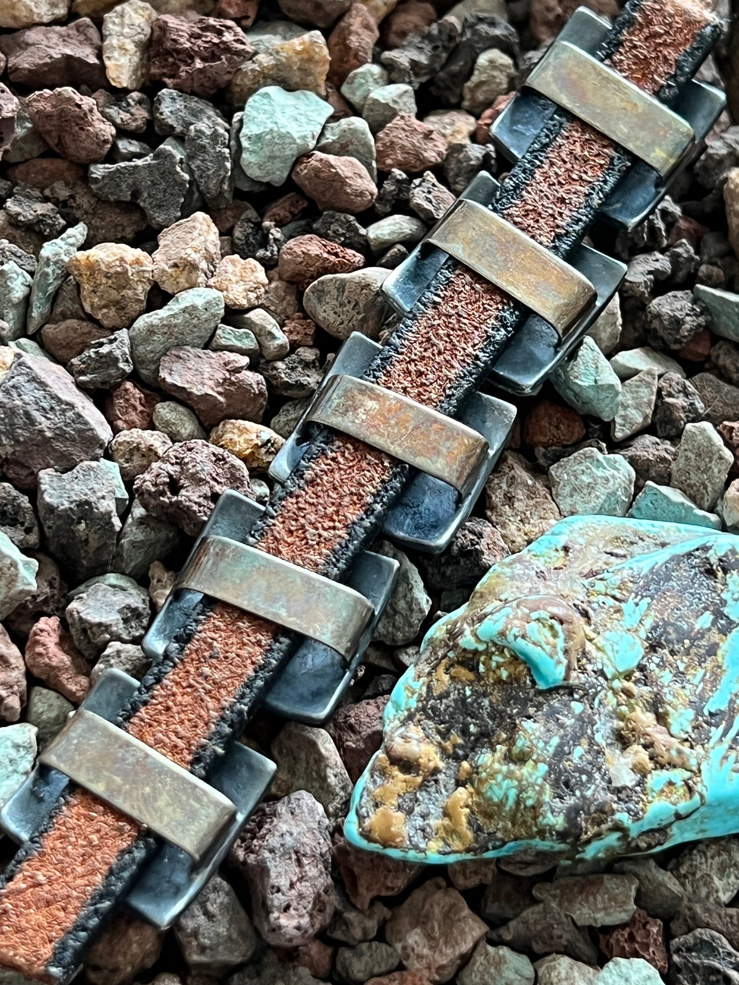 Sterling Silver Concho Slide, The Hayseed