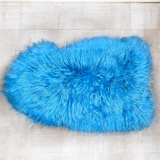 2x3’ blue Angora hide