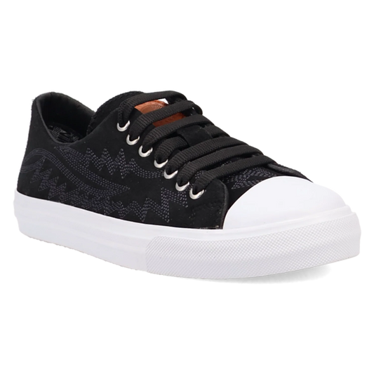 Dingo Campus - Women's Suede Leather Sneakers