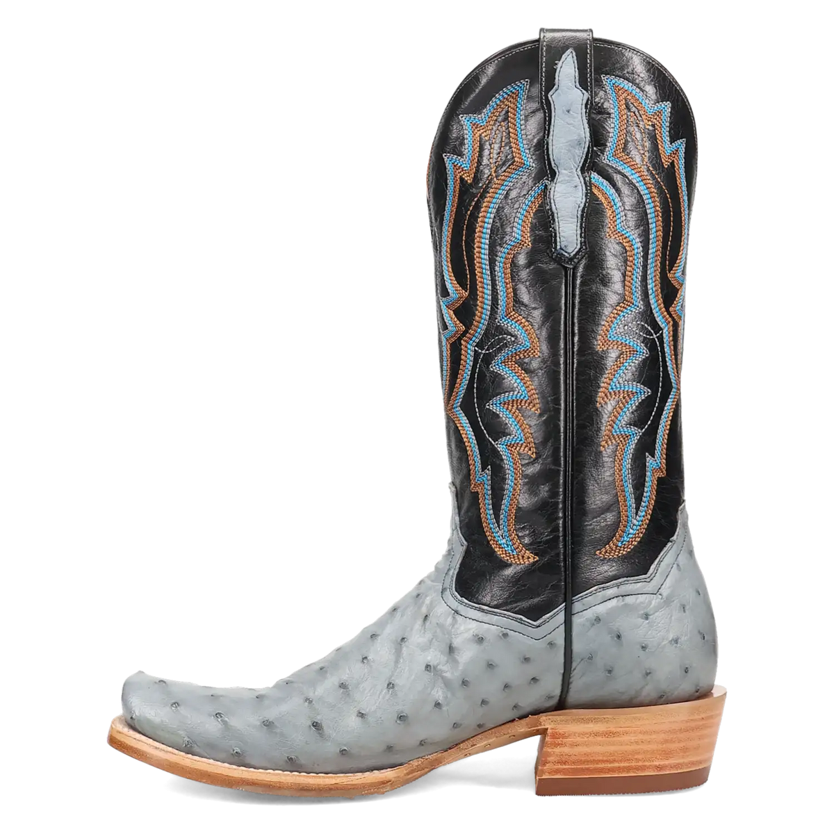 Dan Post Brady - Men's Full Quill Ostrich Leather Cowboy Boots